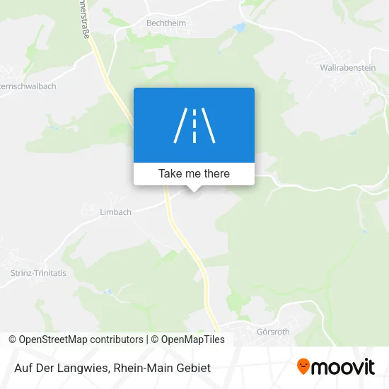 Карта Auf Der Langwies