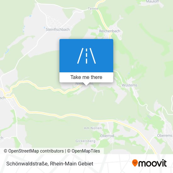Schönwaldstraße map