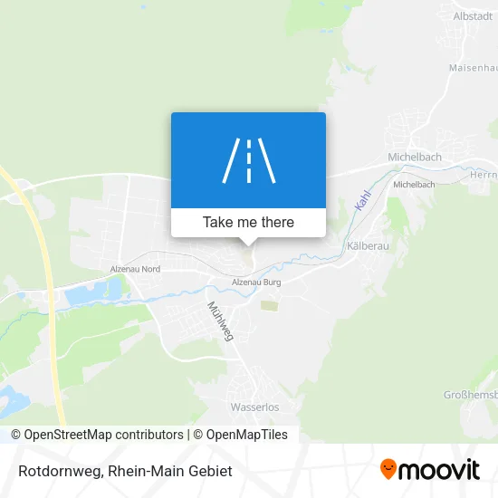Карта Rotdornweg