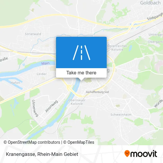 Карта Kranengasse