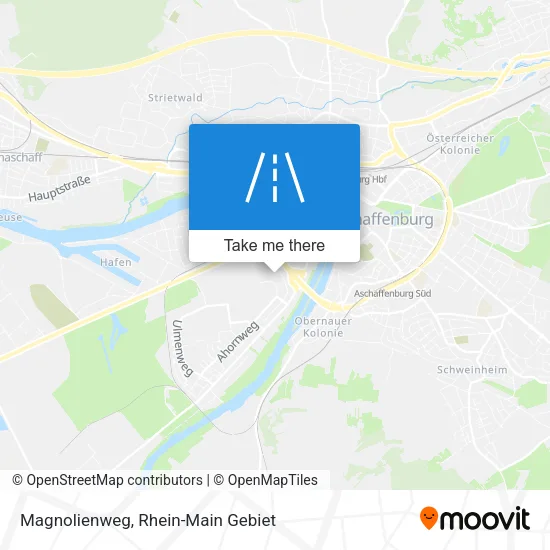Карта Magnolienweg