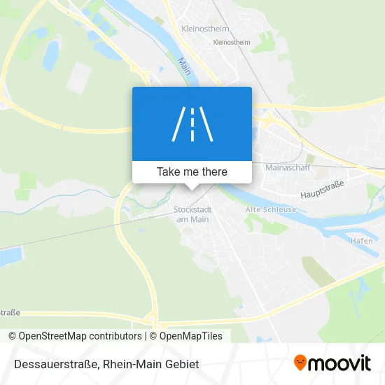Карта Dessauerstraße