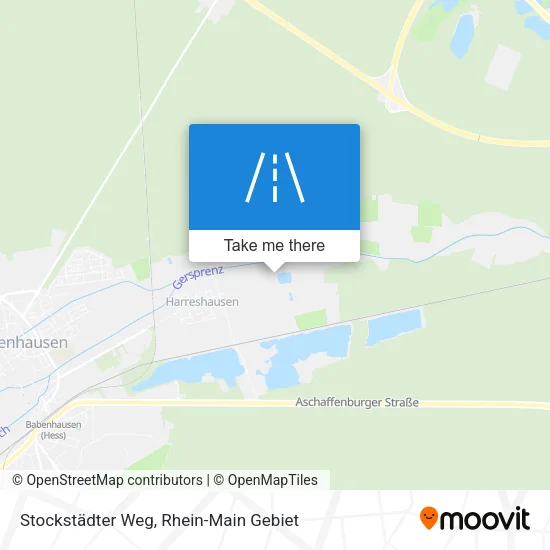 Карта Stockstädter Weg