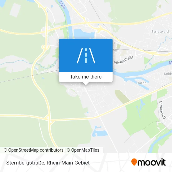 Карта Sternbergstraße