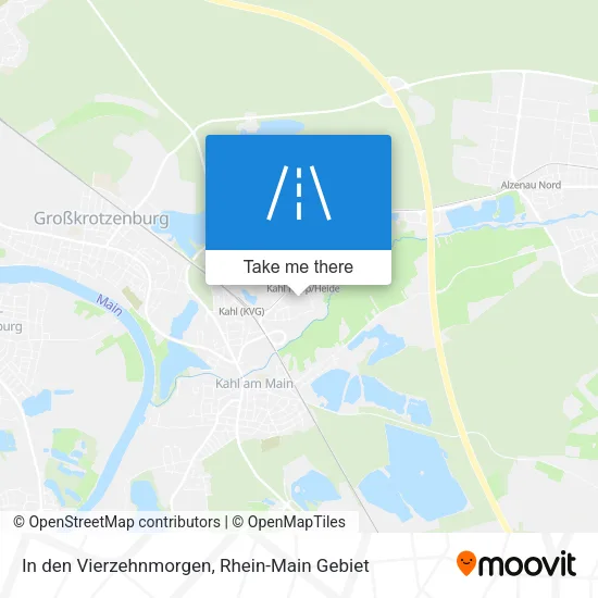 Карта In den Vierzehnmorgen