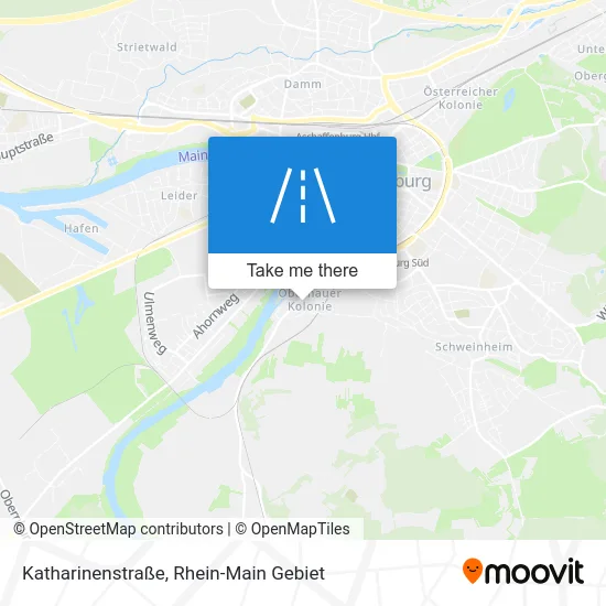 Карта Katharinenstraße