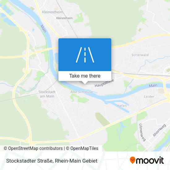 Stockstadter Straße map