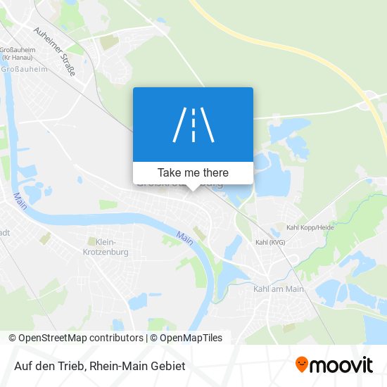 Auf den Trieb map