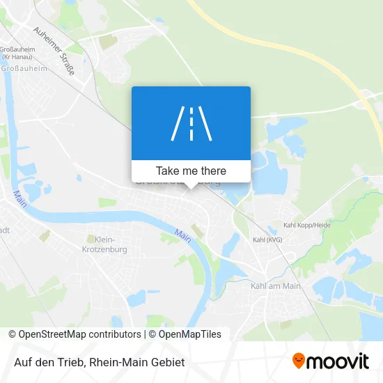 Карта Auf den Trieb