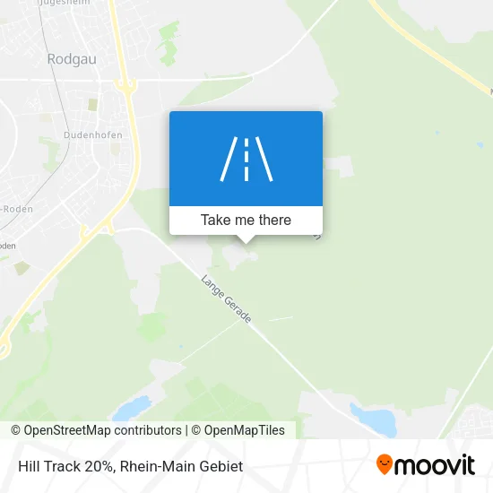 Карта Hill Track 20%