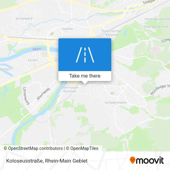 Карта Koloseusstraße