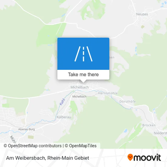 Карта Am Weibersbach