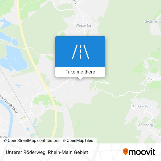 Карта Unterer Röderweg