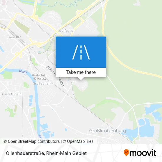Карта Ollenhauerstraße