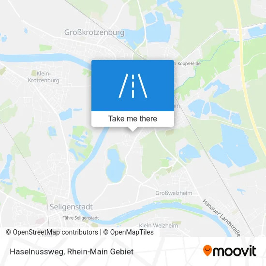Карта Haselnussweg