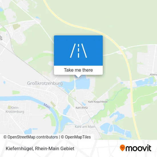 Карта Kiefernhügel
