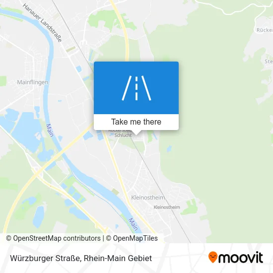 Карта Würzburger Straße