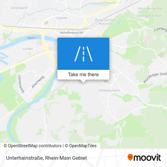 Карта Unterhainstraße