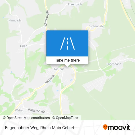 Карта Engenhahner Weg