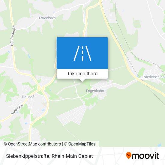 Siebenkippelstraße map