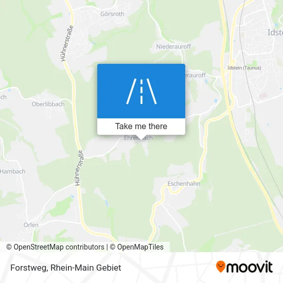 Карта Forstweg