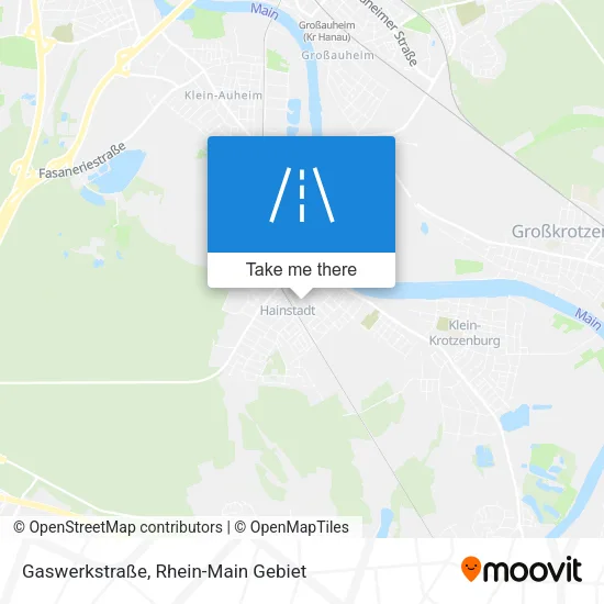 Карта Gaswerkstraße