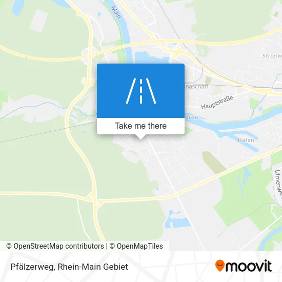 Карта Pfälzerweg