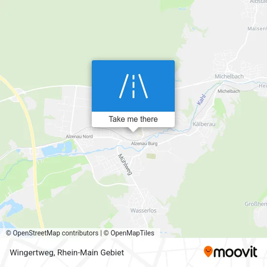 Карта Wingertweg