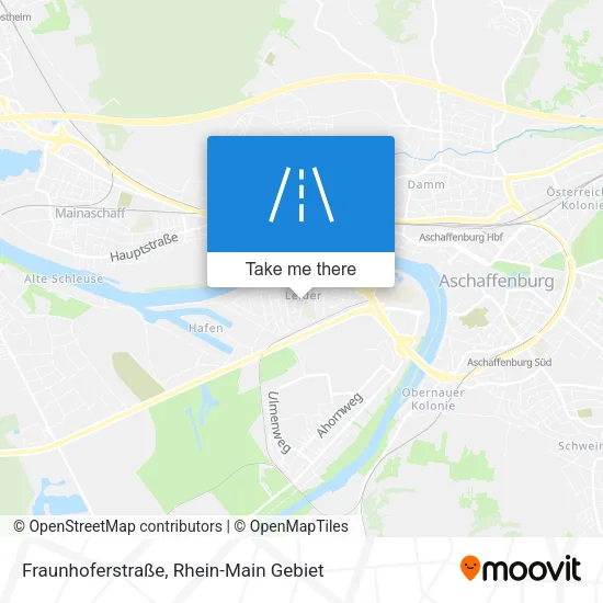 Карта Fraunhoferstraße