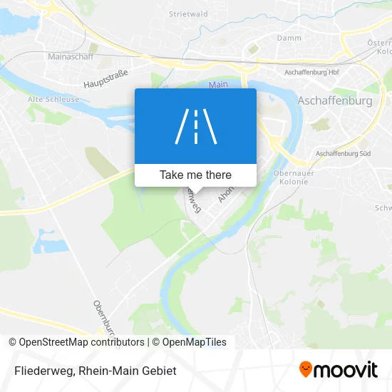 Карта Fliederweg