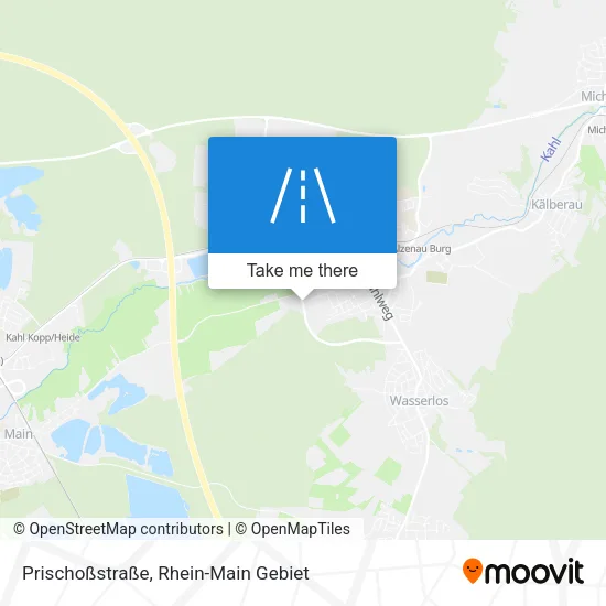 Карта Prischoßstraße