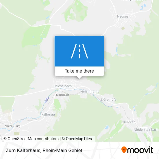 Карта Zum Kälterhaus