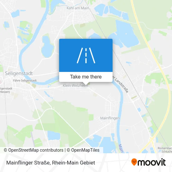Карта Mainflinger Straße