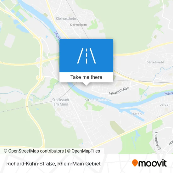 Карта Richard-Kuhn-Straße