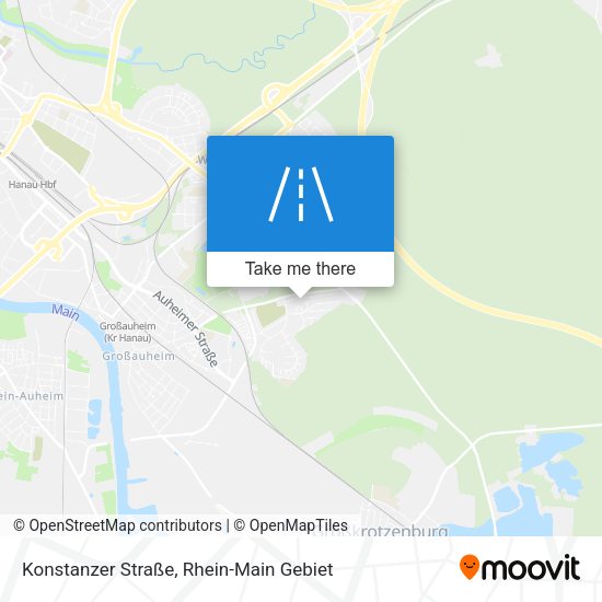 Карта Konstanzer Straße