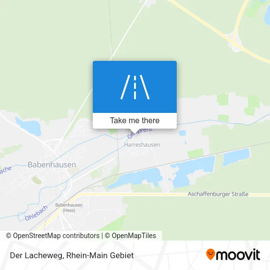 Карта Der Lacheweg