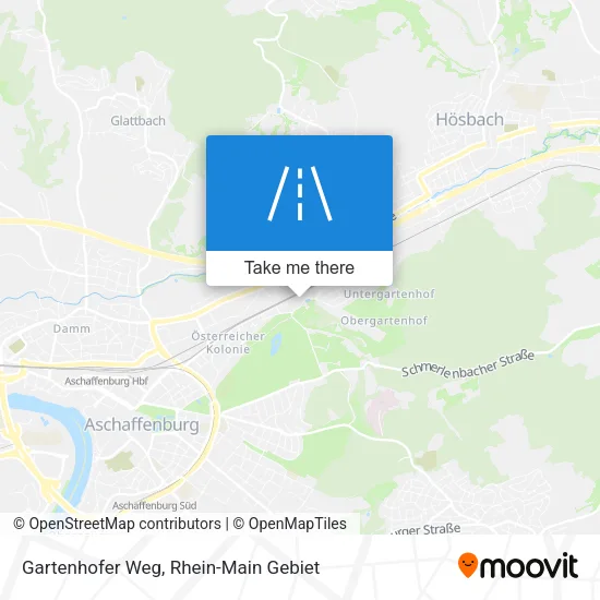 Карта Gartenhofer Weg
