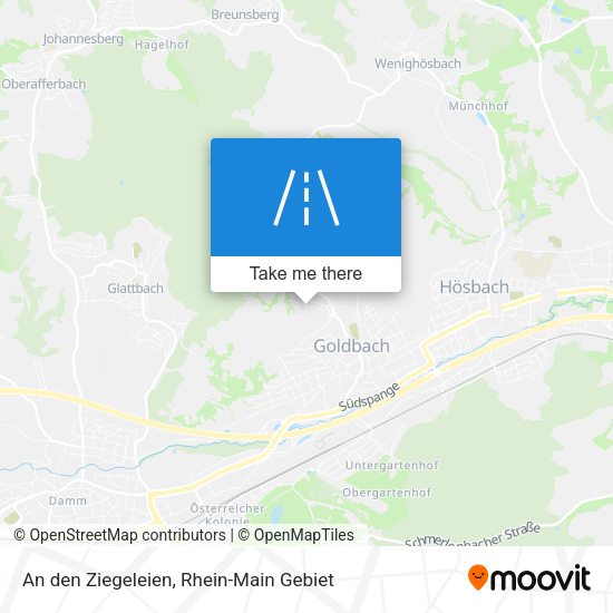 Карта An den Ziegeleien