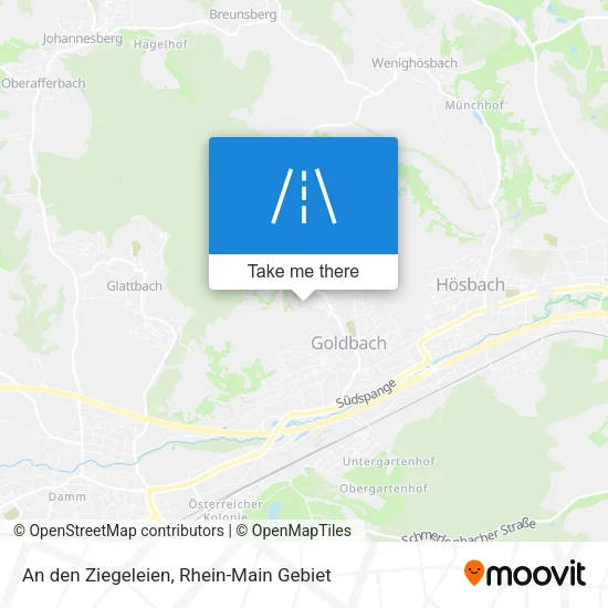 Карта An den Ziegeleien