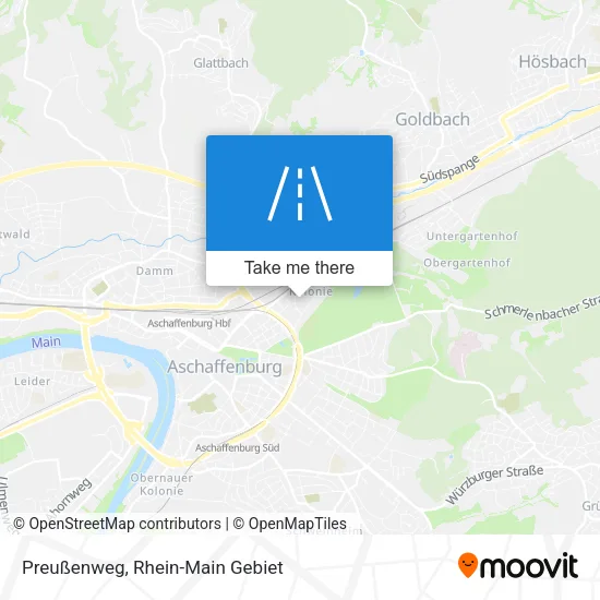 Карта Preußenweg
