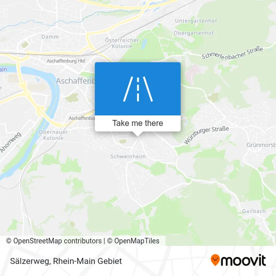 Карта Sälzerweg