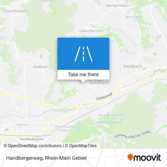 Карта Handbergerweg