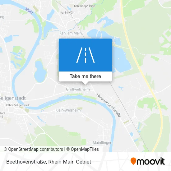 Карта Beethovenstraße