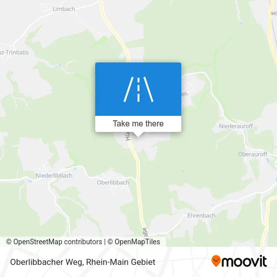 Карта Oberlibbacher Weg