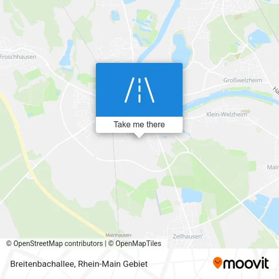 Карта Breitenbachallee