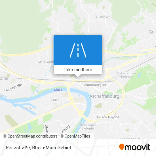 Карта Reitzstraße