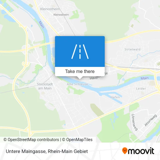 Карта Untere Maingasse