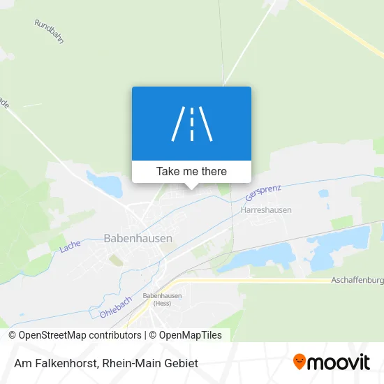 Карта Am Falkenhorst