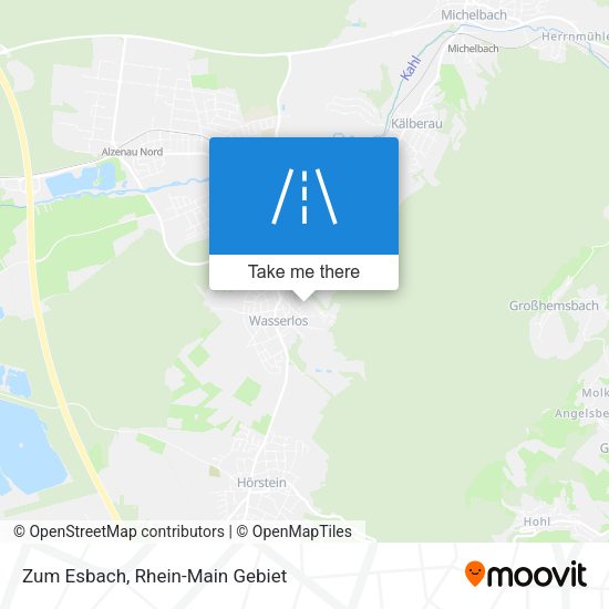 Zum Esbach map