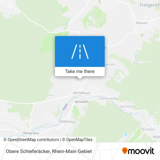 Карта Obere Schieferäcker